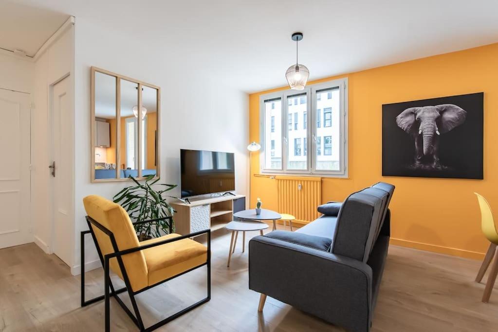 Appartement Renove Pour 6 Avec Parking Villeurbanne Ngoại thất bức ảnh
