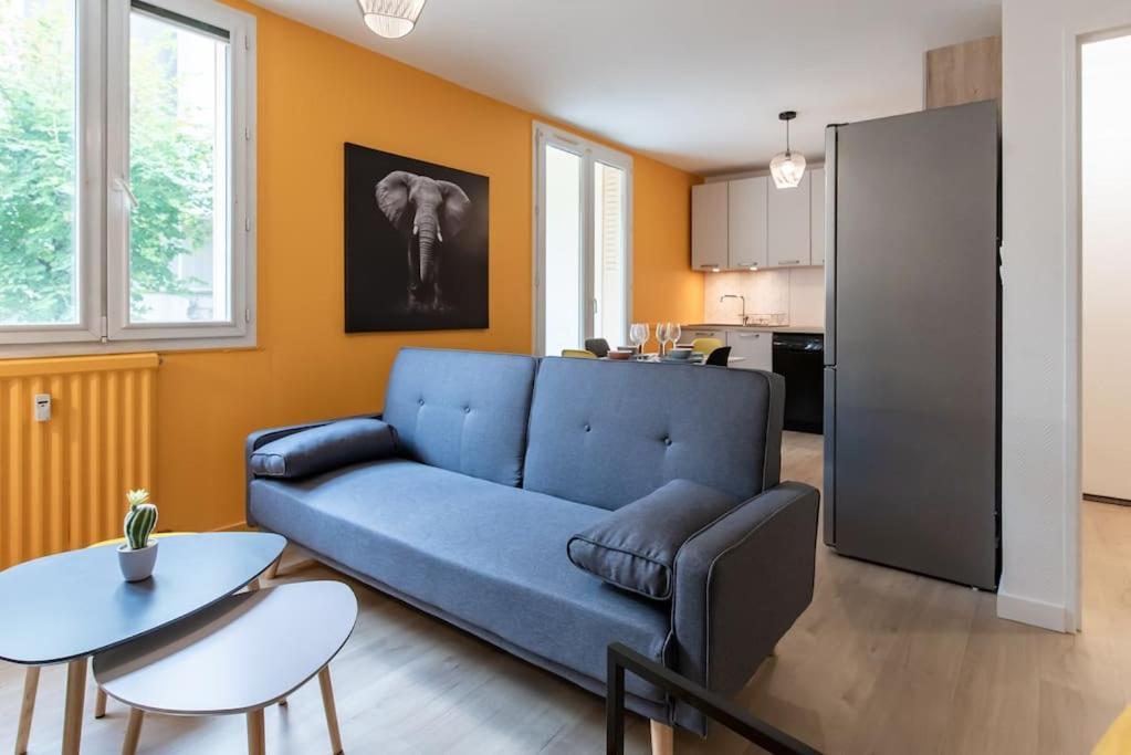 Appartement Renove Pour 6 Avec Parking Villeurbanne Ngoại thất bức ảnh