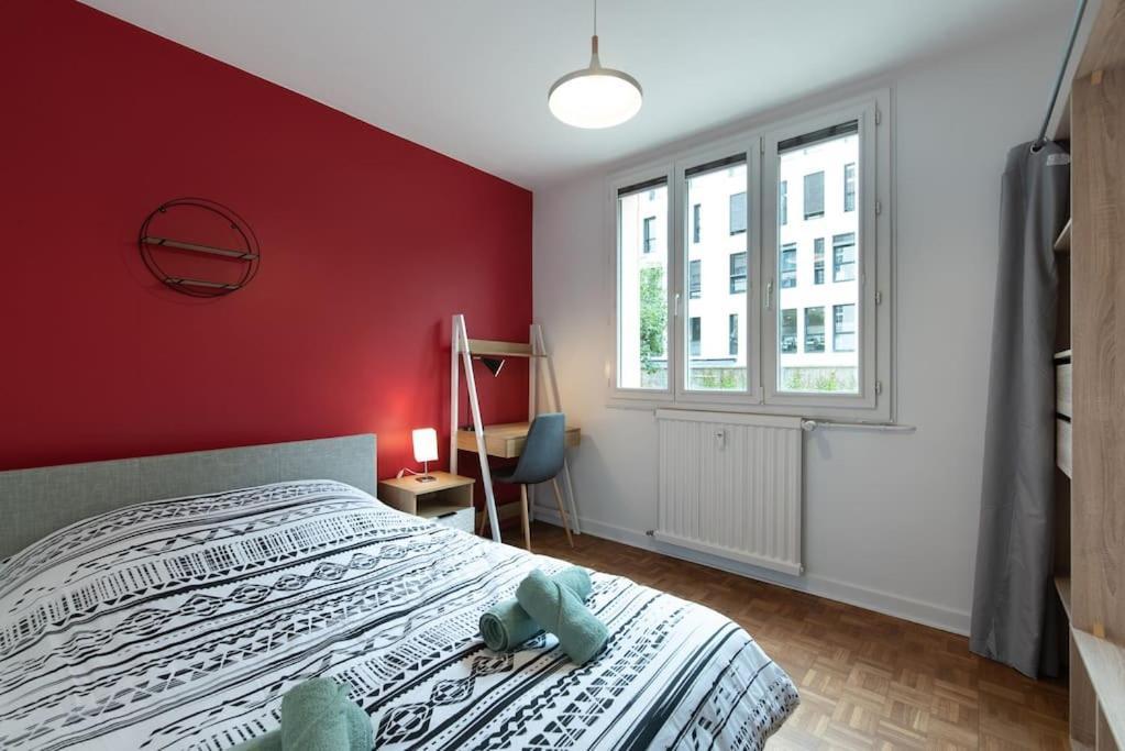 Appartement Renove Pour 6 Avec Parking Villeurbanne Ngoại thất bức ảnh